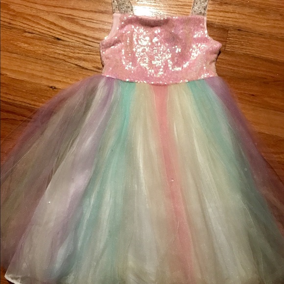 rare editions rainbow dress